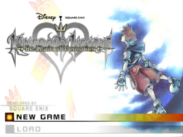 Kingdom Hearts - Re-Chain of Memories screen shot title